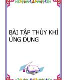 Bài tập thủy khí ứng dụng