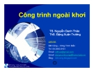 Bài giảng Công trình ngoài khơi: Phần II - ĐH Bách Khoa TP.HCM