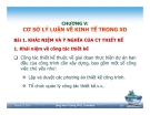 Bài giảng Kinh tế xây dựng: Chương V - ThS. Đặng Xuân Trường