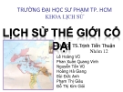 Bài thuyết trình: Lịch sử thế giới cổ đại