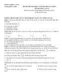 Đề thi thử ĐH môn Vật lí - THPT U Minh (2012-2013) lần 1