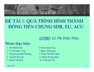 Thuyết trình: Quá trình hình thành đồng tiền chung SDR, EU, ACU