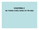 Bài giảng Hệ thống chiếu sáng và tín hiệu