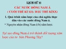 Bài giảng Lịch sử 11 bài 4: Các nước Đông Nam Á (Cuối thế kỷ XIX - đầu thế kỷ XX)