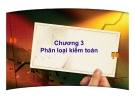 Bài giảng môn Lý thuyết kiểm toán: Chương 3