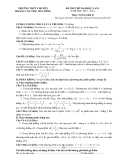 Đề thi thử ĐH lần 1 Toán khối D (2013-2014) - THPT chuyên Hoàng Văn Thụ - Hòa Bình (Kèm Đ.án)