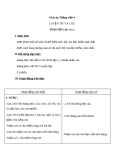 Bài Luyện từ và câu: Tính từ (Tuần 12) - Giáo án Tiếng việt 4 - GV.N.Phương Hà