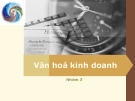 Báo cáo: Văn hóa kinh doanh