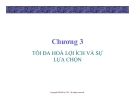 Bài giảng Lý thuyết kinh tế học vi mô: Chương 3 - GV. Đinh Thiện Đức