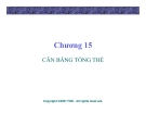 Bài giảng Lý thuyết kinh tế học vi mô: Chương 15 - GV. Đinh Thiện Đức