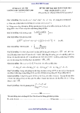Đề thi thử ĐH lần 1 Toán khối A, A1, B năm 2014 – THPT Lương Thế Vinh (Kèm Đ.án)