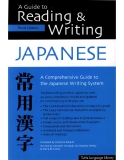 A Guide to Reading and Writing Japanese - Giáo trình cách đọc và viết  Kanji - phần 1