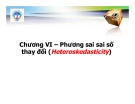 Bài giảng Kinh tế lượng: Chương 6 - Th.s Nguyễn Hải Dương