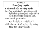 Bài giảng môn Kinh tế lượng: Chương 6