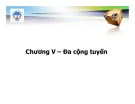 Bài giảng Kinh tế lượng: Chương 5 - Th.s Nguyễn Hải Dương