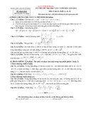 Kỳ thi thử ĐH lần 1 Toán 12 khối A, A1, B (2013-2014) - THPT chuyên Vĩnh Phúc  (Kèm Đ.án)