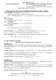 Đề thi thử ĐH lần 1 Toán khối  A, A1, B, D (2013-2014) - THPT Quế Võ 1 (Kèm Đ.án)
