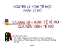 Bài giảng Nguyên lý kinh tế học vĩ mô: Chương 10