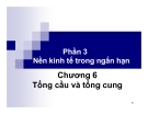 Bài giảng môn Nguyên lý kinh tế vĩ mô: Chương 6 - Lưu Thị Phượng