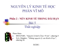 Bài giảng Nguyên lý kinh tế học vĩ mô: Chương 5