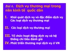 Bài giảng Kinh tế thương mại: Bài 6 - PGS.TS. Phan Tố Uyên