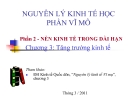 Bài giảng Nguyên lý kinh tế học vĩ mô: Chương 3