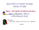 Bài giảng Nguyên lý kinh tế học vĩ mô: Chương 4