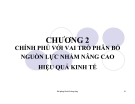 Bài giảng Kinh tế công cộng: Chương 2 - Ths. Phạm Xuân Hoà