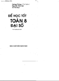 Để học tốt môn Toán 8 Đại số