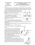 Đề thi học sinh giỏi môn Lý lớp 11 - Kèm Đ.án