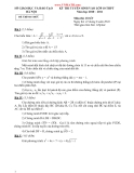 Đề thi tuyển sinh vào lớp 10 môn Toán (2010-2011) của các trường THPT