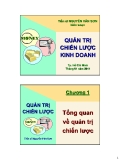 Bài giảng Quản trị chiến lược: Chương 1 - TS. Nguyễn Văn Sơn