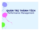 Bài giảng Quản trị nguồn nhân lực: Chương 5 - GV Lê Thị Thảo