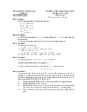 Kỳ thi tuyển sinh vào lớp 10 THPT môn Toán (2013 - 2014) - Sở GD&ĐT TP.HCM - (Kèm Đ.án)