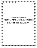 SKKN: Phương pháp giúp học sinh yếu học tốt môn Toán lớp 4