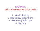 Bài giảng Điện tử công suất: Phần II