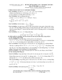 Đề thi thử ĐH lần 1 Toán khối A, A1, B, D (2013-2014) - THPT Hậu Lộc 2 (Kèm Đ.án)
