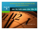 Chuyên đề Giá trị thời gian của tiền tệ - ThS. Nguyễn Thúy Anh