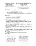 Đề thi tuyển vào lớp 10 THPT chuyên Văn (2013 - 2014) - Sở GD&ĐT Ninh Bình - (Kèm Đ.án)