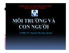 Thuyết trình Môi trường và con người: Công nghệ xanh và năng lượng sạch