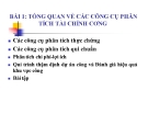 Bài giảng Tài chính công: Bài 1