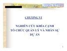 Bài giảng Lập và Quản lý dự án: Chương 6