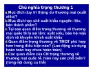 Bài giảng Kinh tế quốc tế - Chủ nghĩa trọng thương