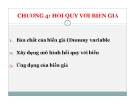 Bài giảng Kinh tế lượng: Chương 4 - Hồi quy với biến giả