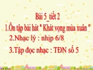 Bài giảng Tập đọc nhạc: Nhịp 6/8 - TĐN số 5 - Âm nhạc 8 - GV:L.Q.Vinh