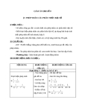 Giáo án Đại số 8 chương 2 bài 7: Phép nhân các phân thức đại số