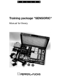 Training package "SENSORIC" Manual for theory