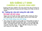 Bài giảng lý sinh: Chương 3