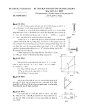 Đề thi  HSG môn Vật lý 12 kèm đáp án