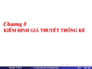 Bài giảng Lý thuyết xác suất và thống kê toán: Chương 8 - Mai Cẩm Tú